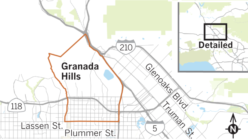 granada hills zip code map Neighborhood Spotlight Granada Hills Is Satisfied With Its granada hills zip code map