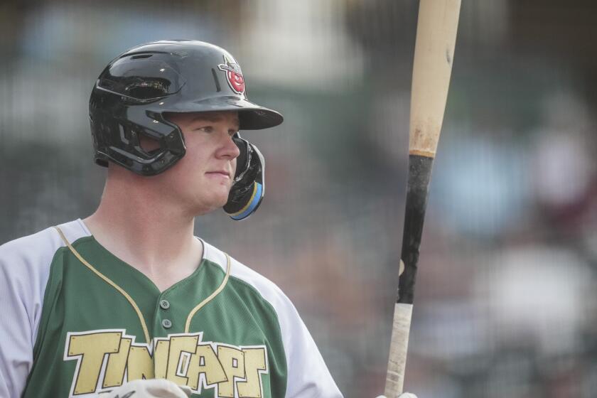 Padres prospect Griffin Doersching began the 2024 season at high Single-A Fort Wayne.