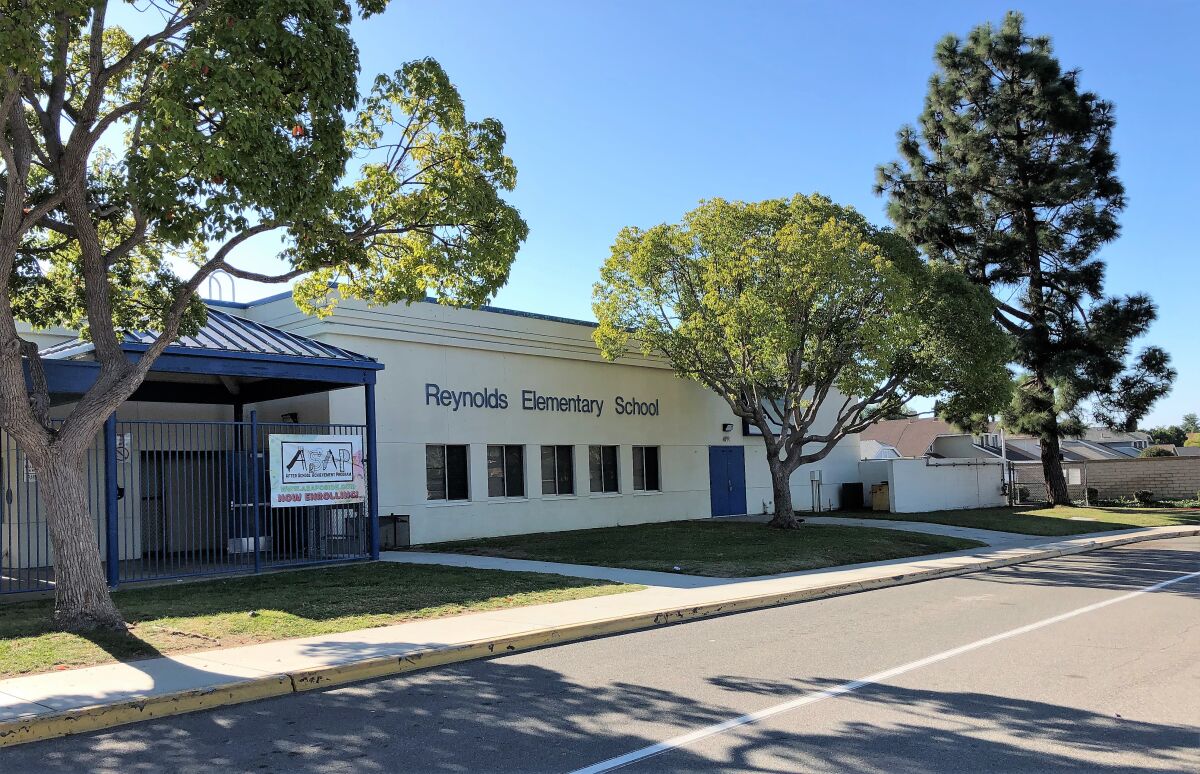 Reynolds Elementary School in Oceanside  