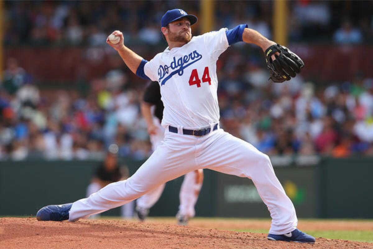 Dodgers reliever Chris Withrow could be on his way back to the minor leagues despite a stellar start to the season.