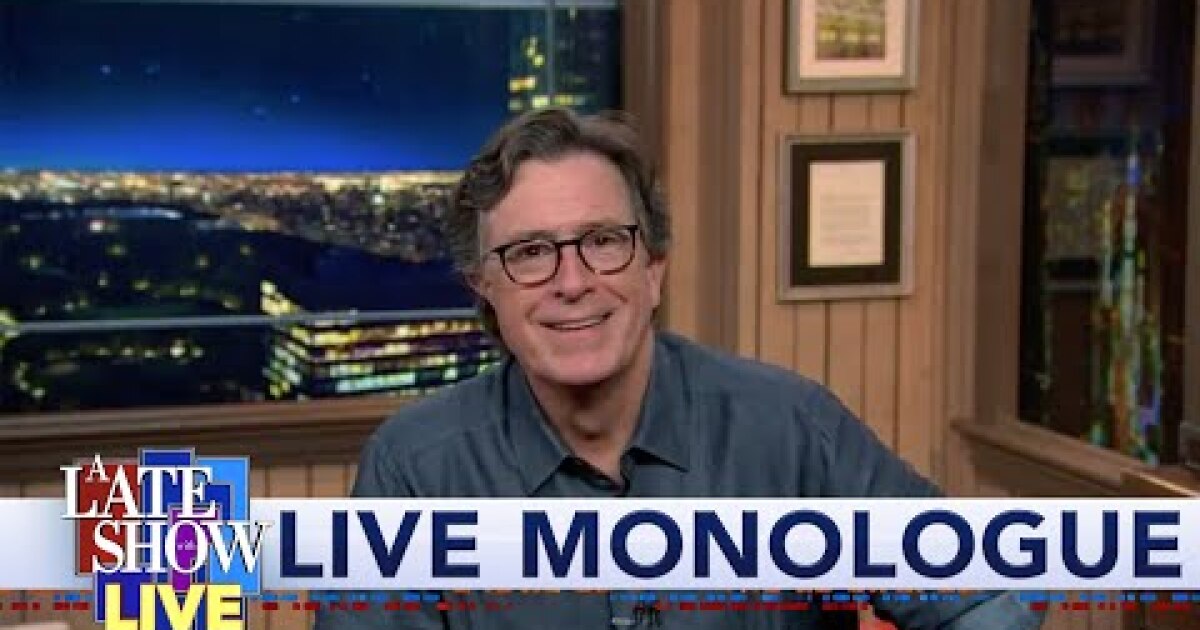RNC 2020: Watch Stephen Colbert mock Eric Trump's speech ...