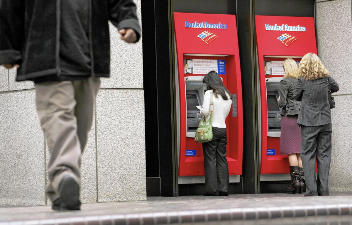 Banks falling under a new disclosure requirement took in about $438 million in ATM fees in the first quarter.
