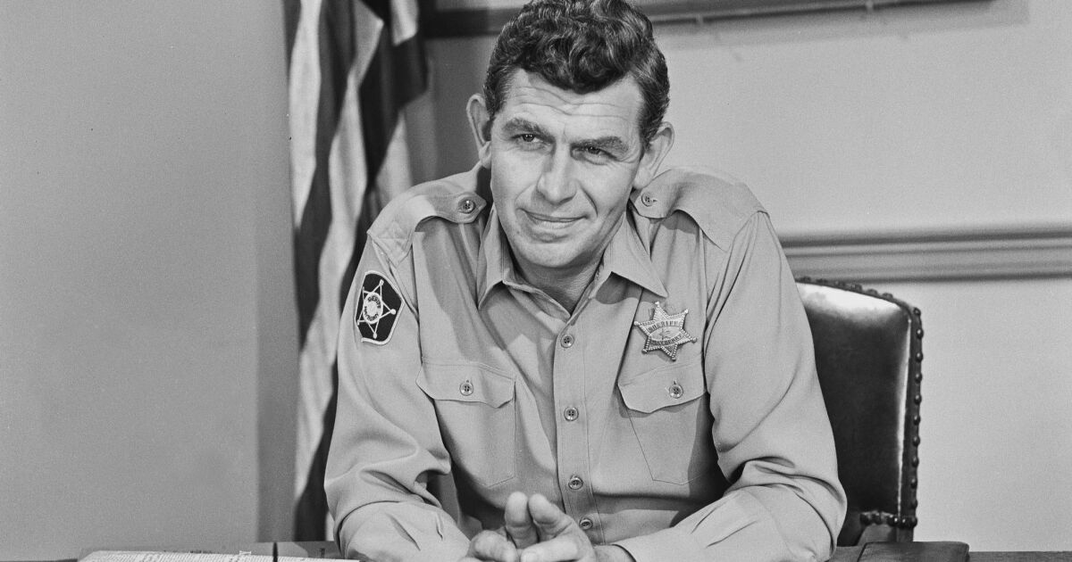 Andy Griffith Folksy Tv Sheriff And Comedian Dies At 86 Los Angeles Times