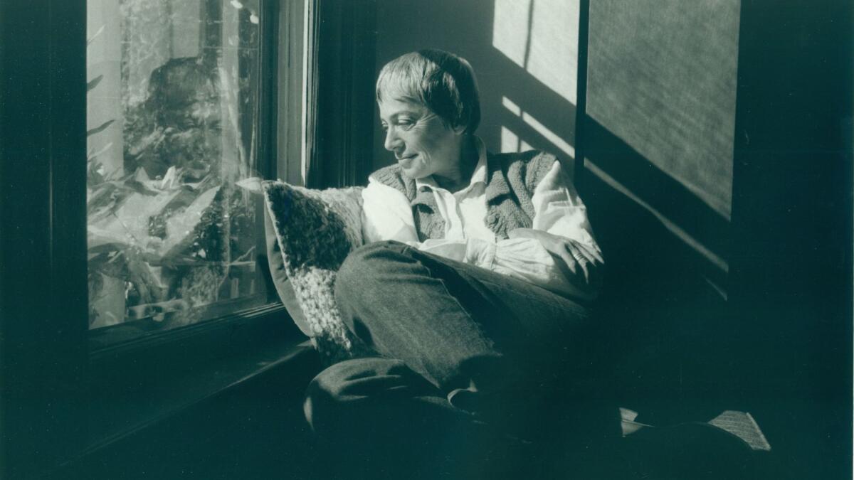 Ursula K. Le Guin in her Portland, Ore., home in 1985.