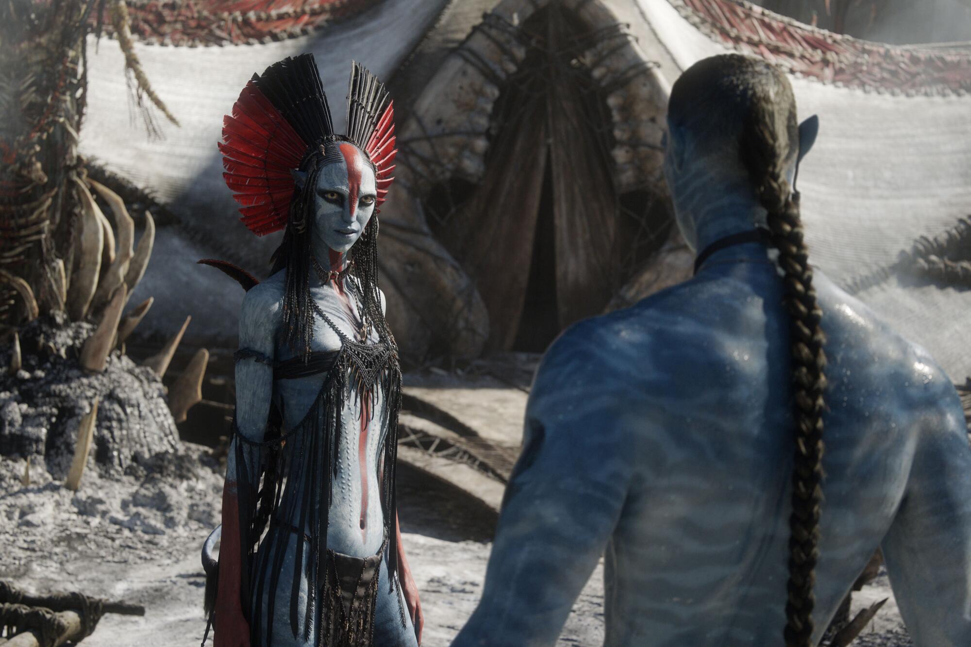 Avatar: Fire and Ash': James Cameron explains Varang, Quaritch ...