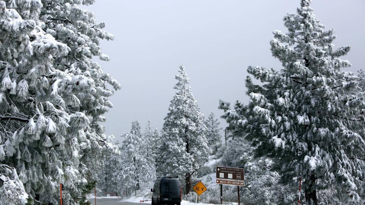 12 have died since snow cut off California mountain towns, official says -  Los Angeles Times