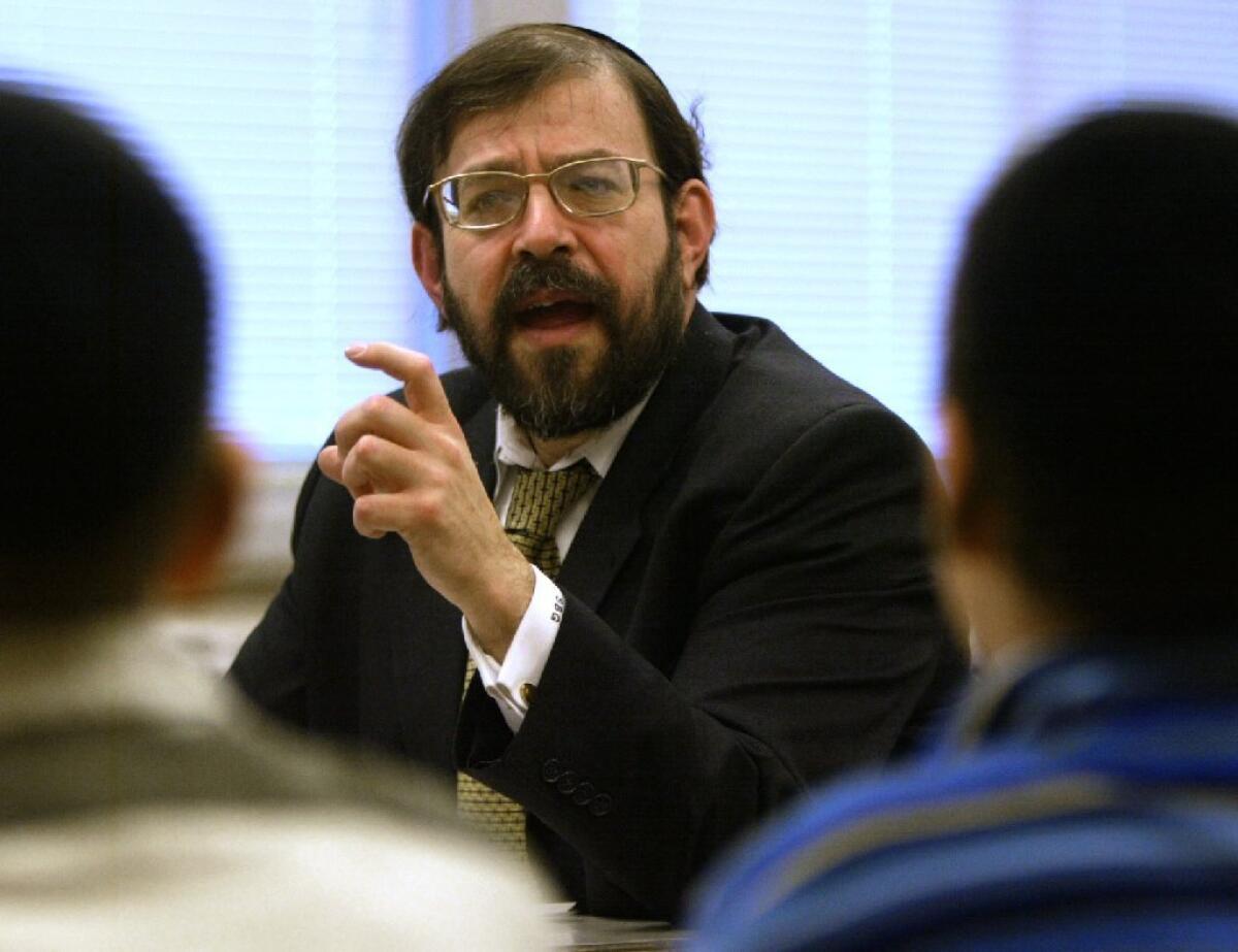 Rabbi S. Binyomin Ginsberg brought his frequent-flier suit against Northwest Airlines to the Supreme Court.