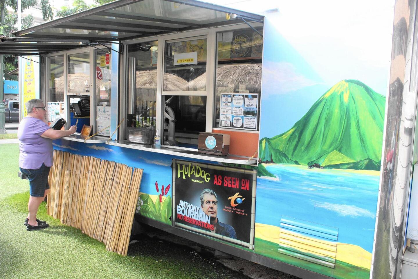 The Hula Dog food truck can be found at 2442 Kuhio Ave., Honolulu.
