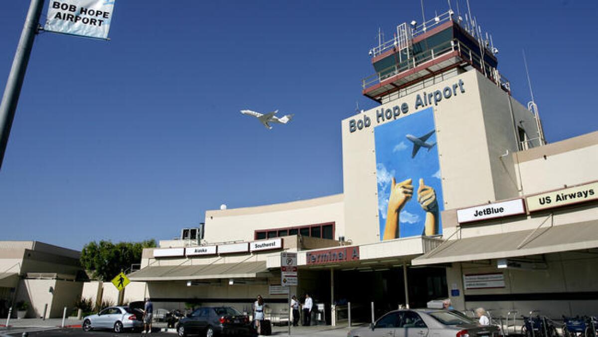 Front of Bob Hope Airport