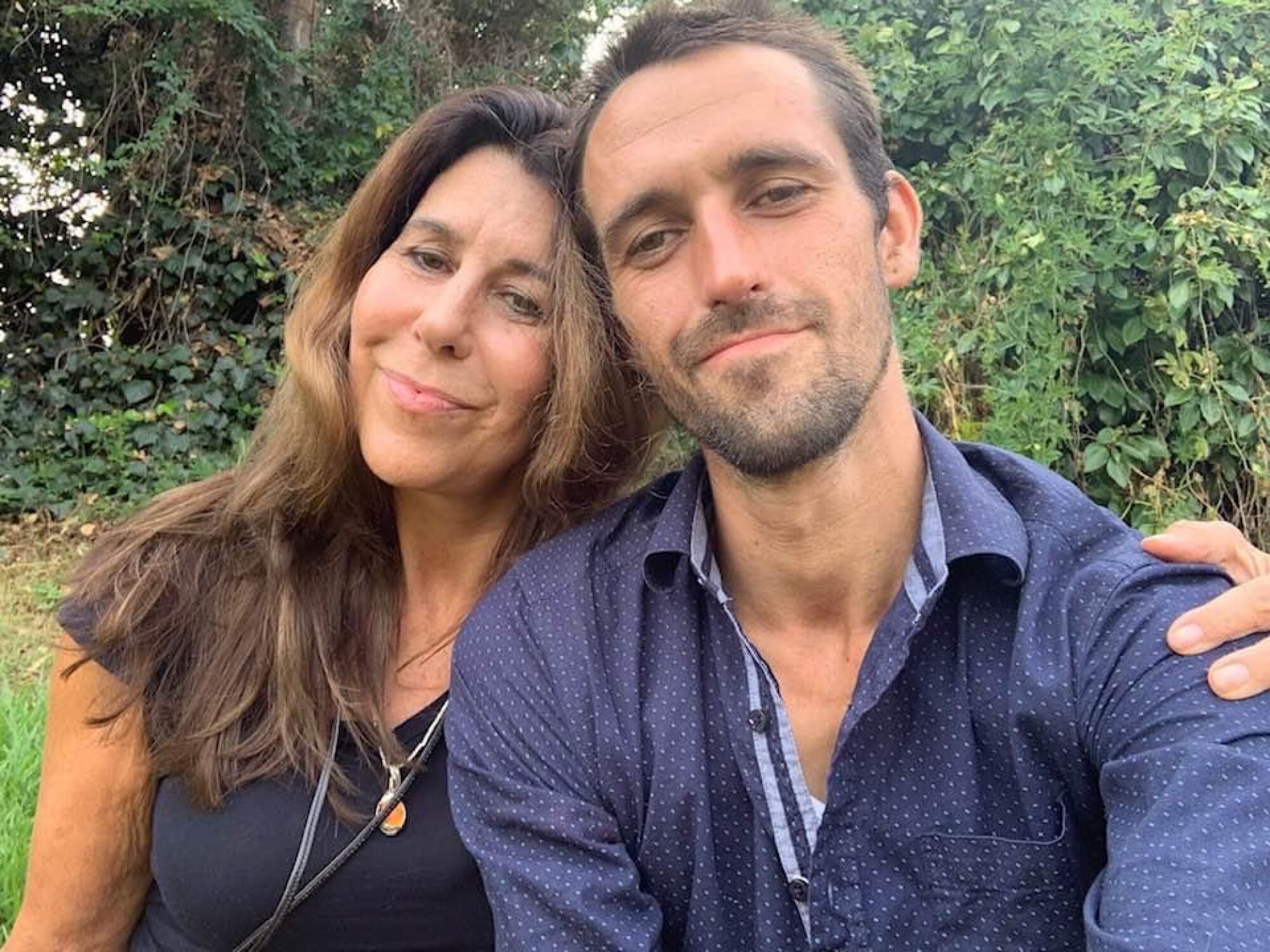 Heidi and her son Luke Locatell in 2019. 