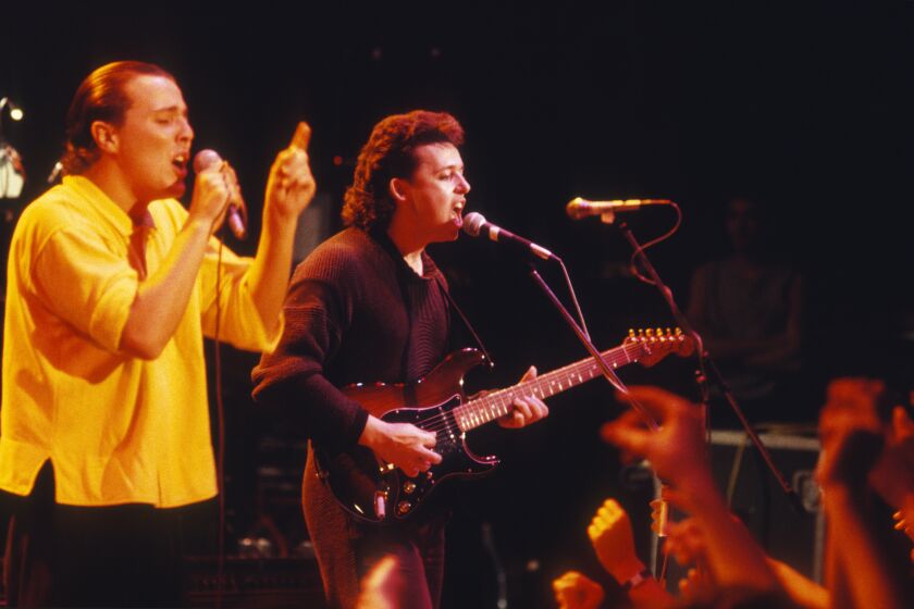 Roland Orzabal and Curt Smith of Tears for Fears 