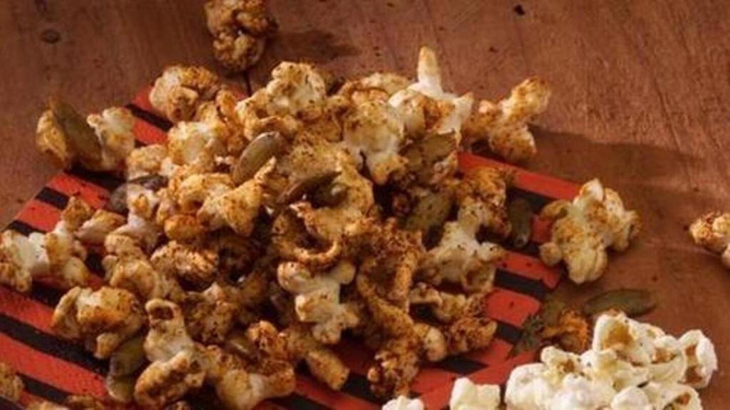 Flavored popcorn