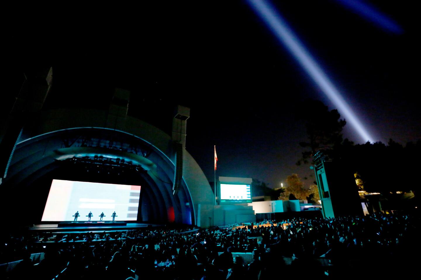 Kraftwerk boots up at the Bowl