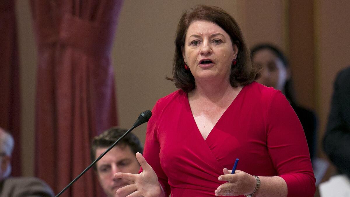 State Senate President Pro Tem Toni Atkins (D-San Diego)