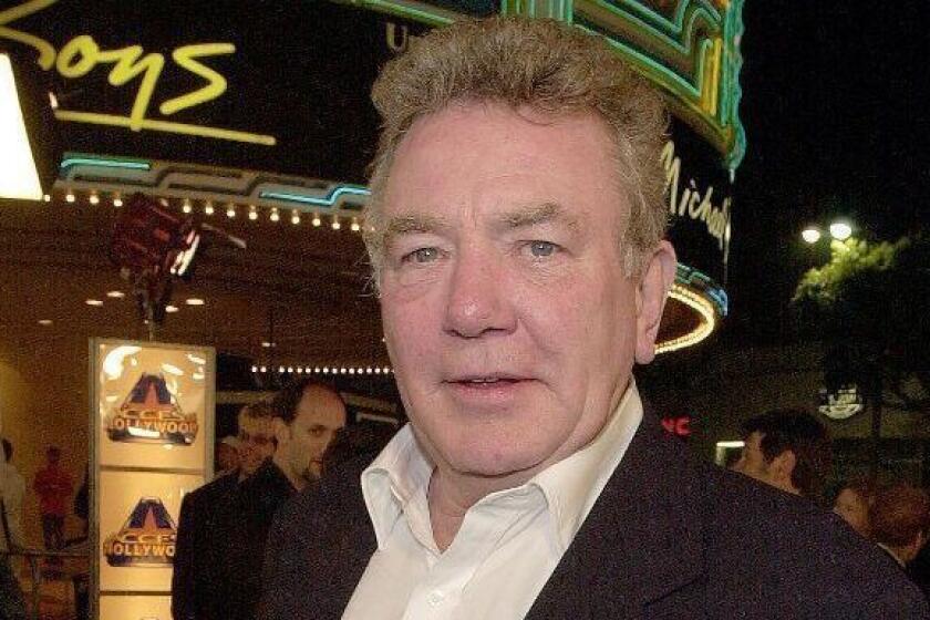 (FILES) In this file photo taken on March 14, 2000, British actor Albert Finney arrives to attend the premiere of his new film "Erin Brockovich" in Los Angeles. - Veteran British actor Albert Finney, who starred in films including "Murder on the Orient Express" and "Erin Brockovich", has died at the age of 82, a family spokesman said Friday, February 8, 2019. (Photo by LUCY NICHOLSON / AFP)LUCY NICHOLSON/AFP/Getty Images ** OUTS - ELSENT, FPG, CM - OUTS * NM, PH, VA if sourced by CT, LA or MoD **