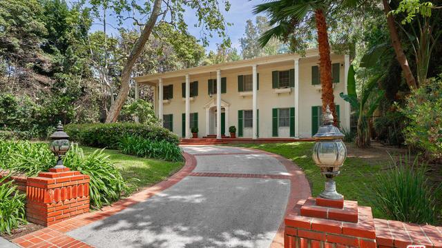 The gracious Southern Colonial in Beverly Hills was built in 1938 and once home to actress Donna Reed.