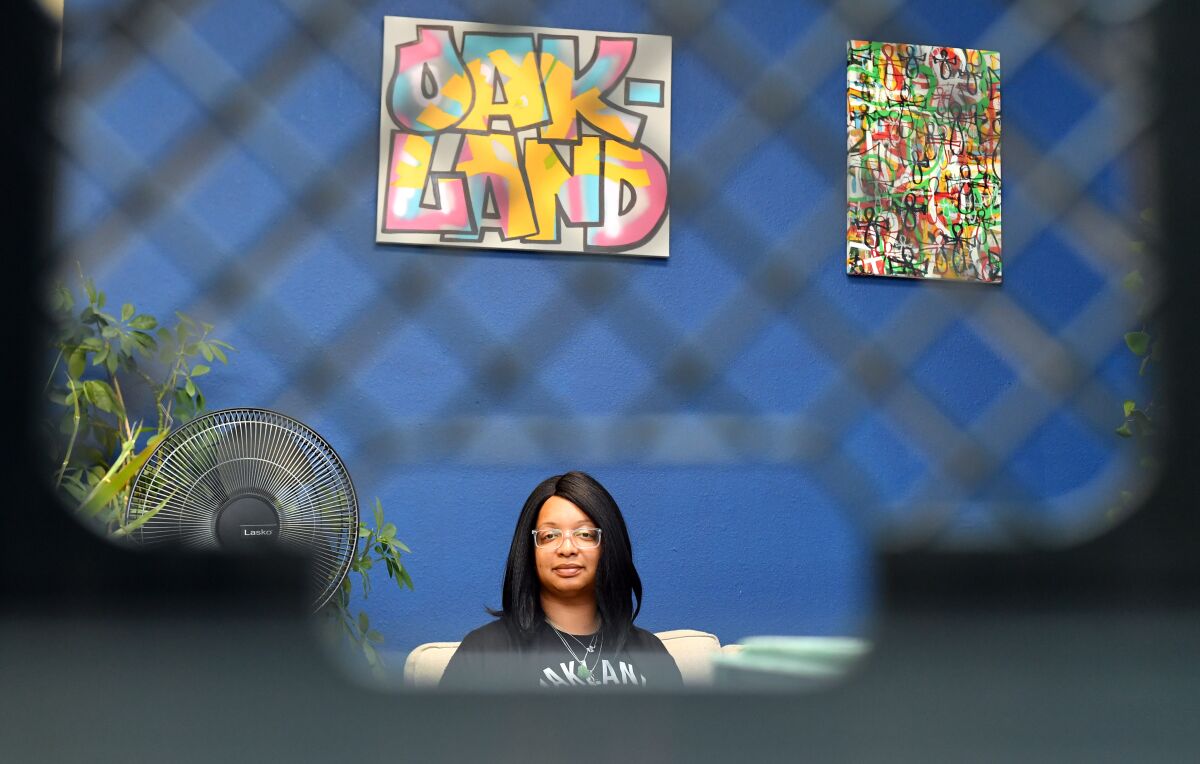 Candice Elder, founder and executive director of the East Oakland Collective.