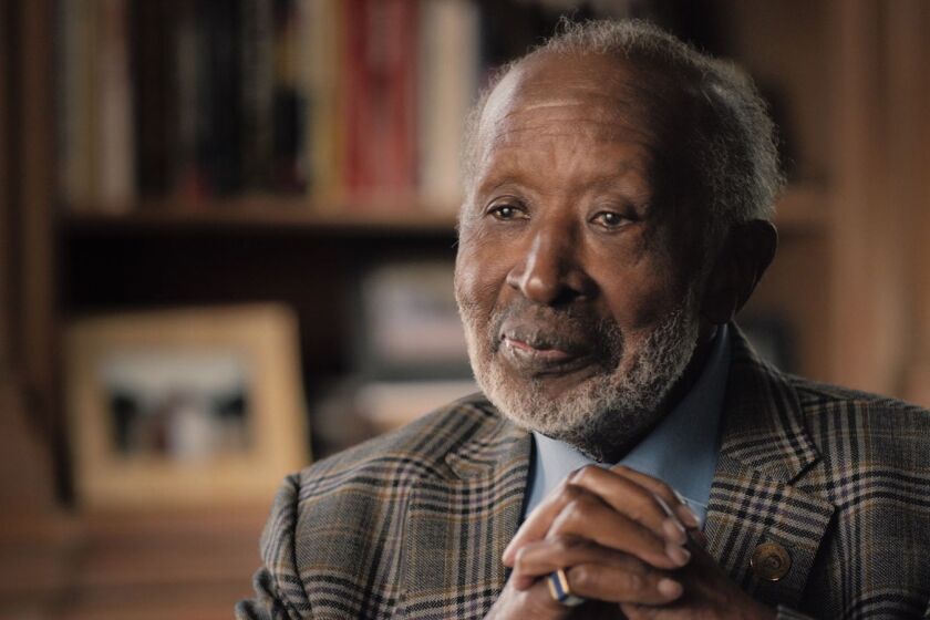 Clarence Avant in a scene from "The Black Godfather." Credit: Netflix