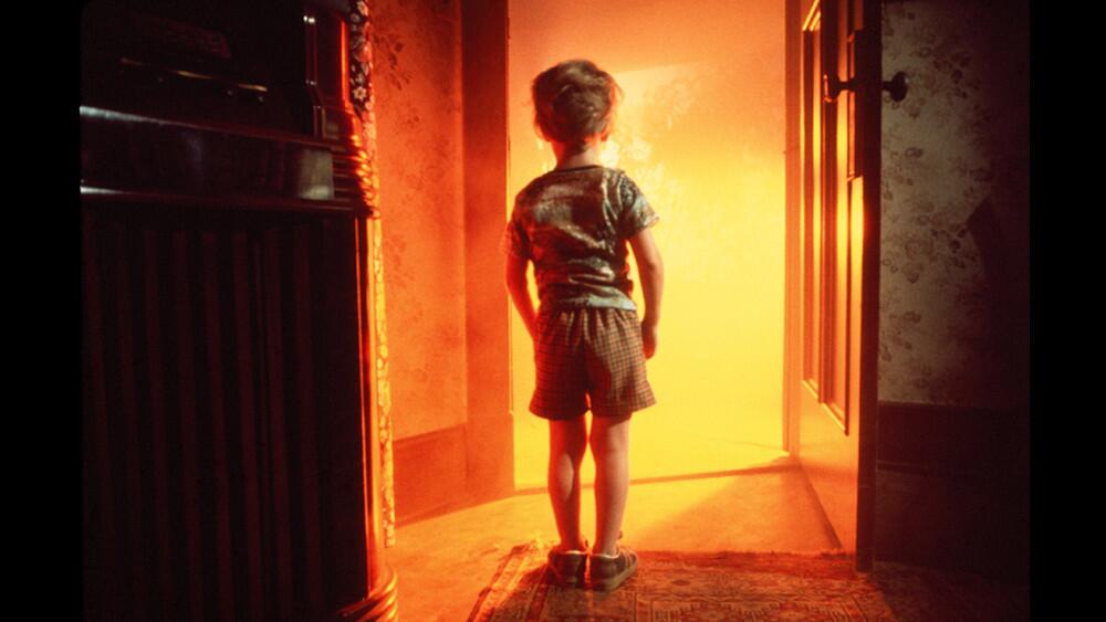 Barry (Cary Guffey) is drawn toward the mysterious light in 1977's "Close Encounters of the Third Kind."