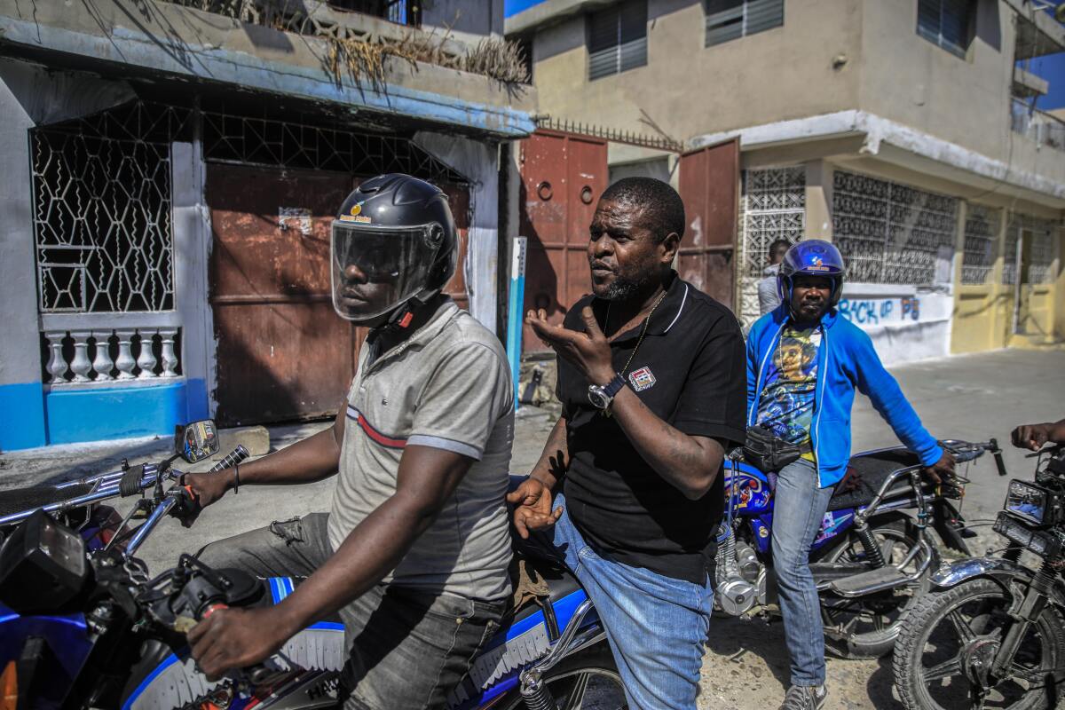 Jimmy Cherizier, the leader of the  “G9 Family and Allies" gang in Haiti