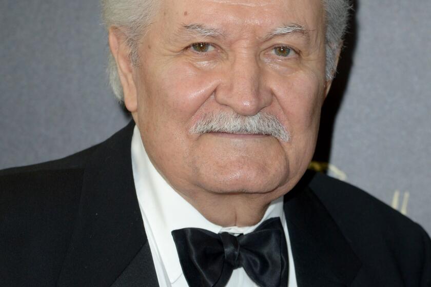 John Aniston arrives at the 41st annual Daytime Emmy Awards at the Beverly Hilton Hotel on Sunday, June 22, 2014, in Beverly Hills, Calif. (Photo by Richard Shotwell/Invision/AP)