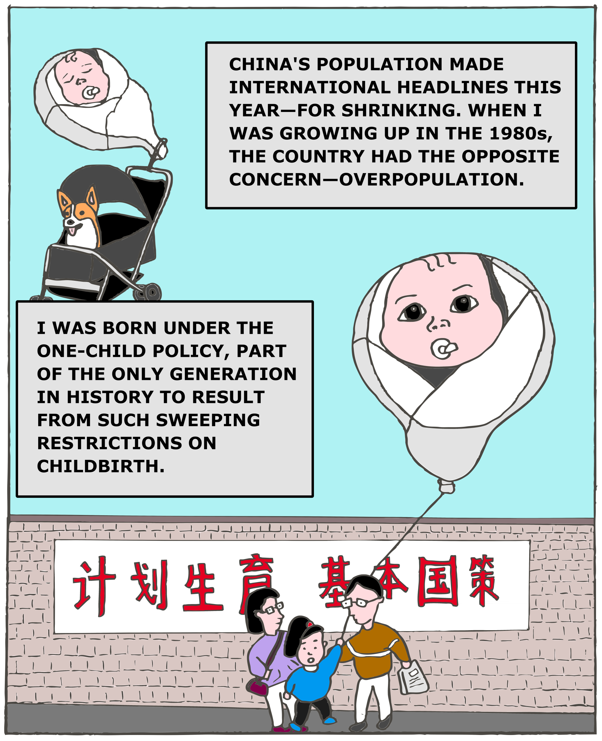 I was born under China's one-child policy, part of the only generation in history to result from such sweeping restrictions.