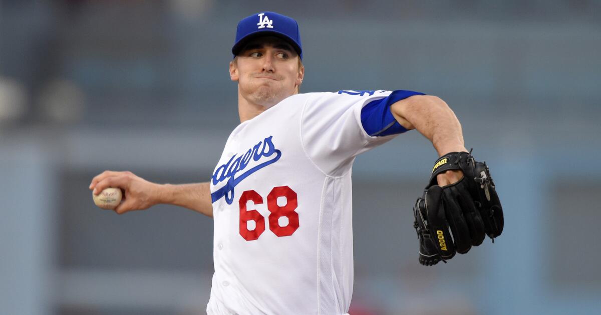 Ross Chicken Strip Stripling Los Angeles Dodgers Team-Issued