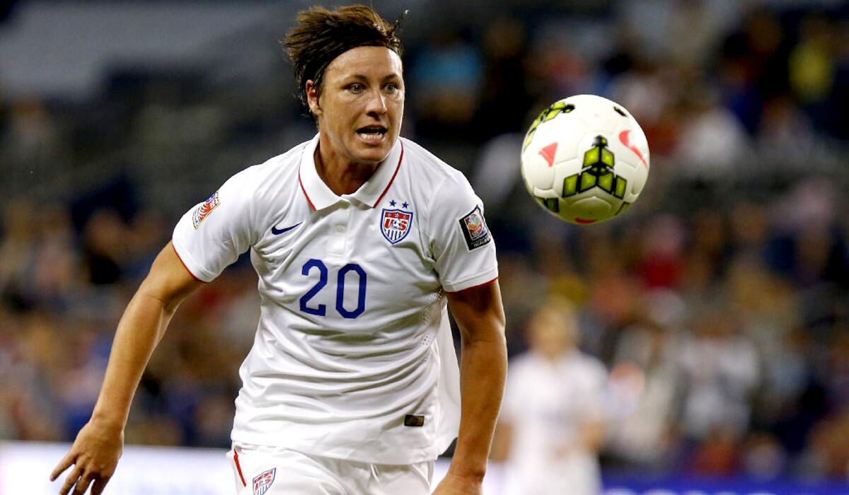 U.S. forward Abby Wambach chases down the ball during a 1-0 victory over Trinidad and Tobago on Wednesday night.
