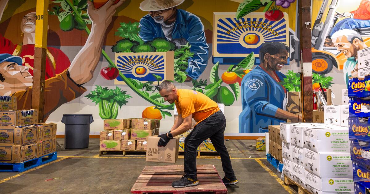 Where does L.A.’s leftover produce go? This group helps get tons to the hungry every day