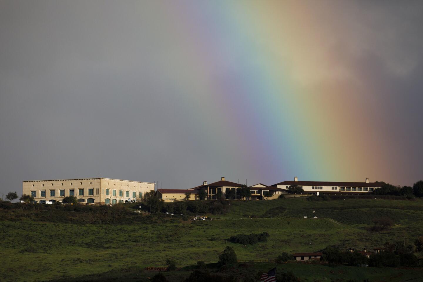 Storm rolls across Southern California