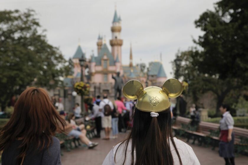 Disneyland in January, about a month after a measles outbreak linked to the amusement park. A new study says parental resistance to vaccinations played a role in the outbreak.
