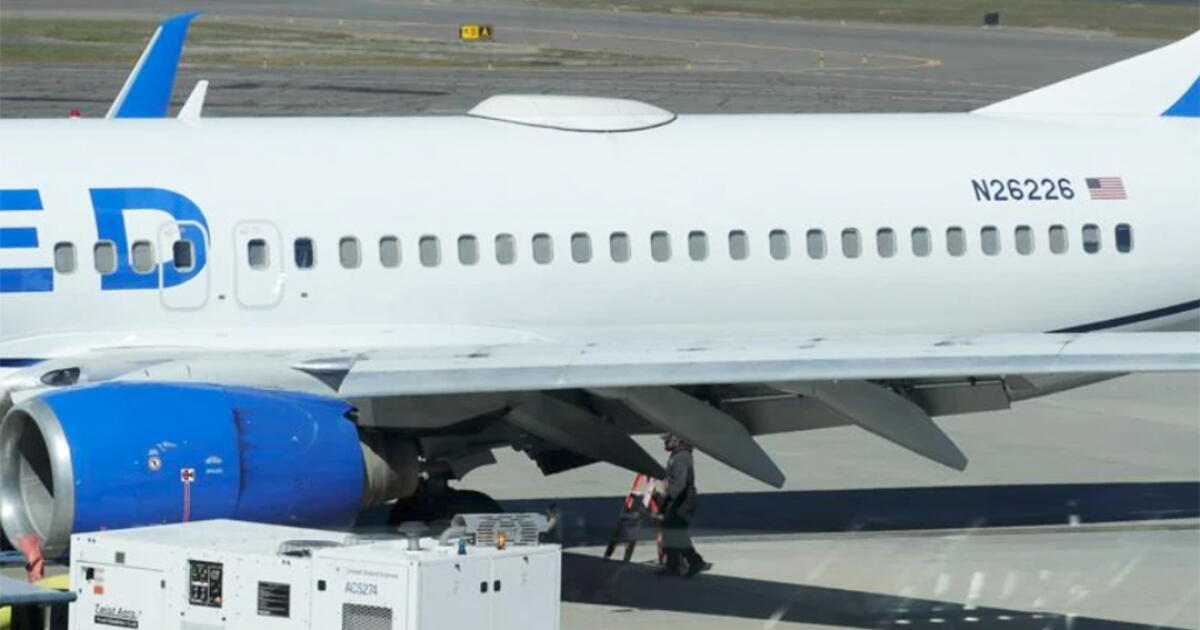 A United Airlines plane external panel discovered missing after Oregon flight A United Airlines plane external panel discovered missing after Oregon flight