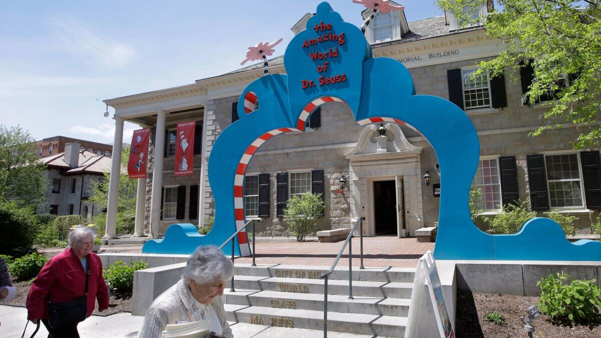 The Amazing World of Dr. Seuss museum says it will replace a mural featuring a Chinese character from one of his books after three authors said it has a "jarring racial stereotype."