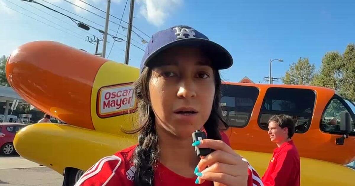 We rode the Wienermobile through L.A.
