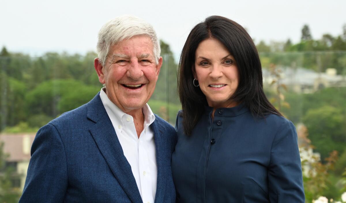 Nancy and Jeff Stack.
