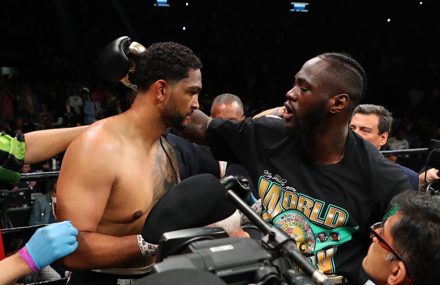 Deontay Wilder v Dominic Breazeale