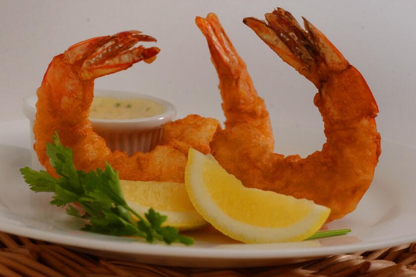 Recipe: Vanilla fried shrimp with vanilla honey mustard
