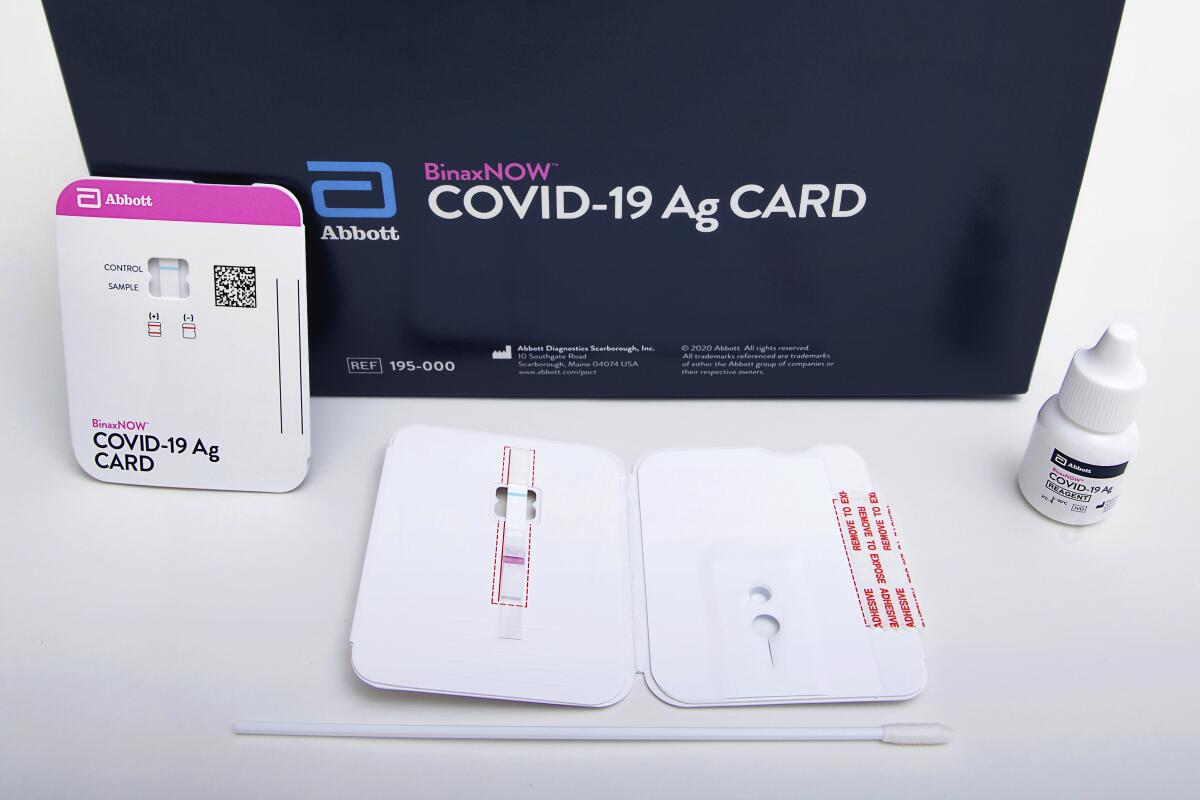 EEUU autoriza nueva prueba para COVID que cuesta 5 dólares
