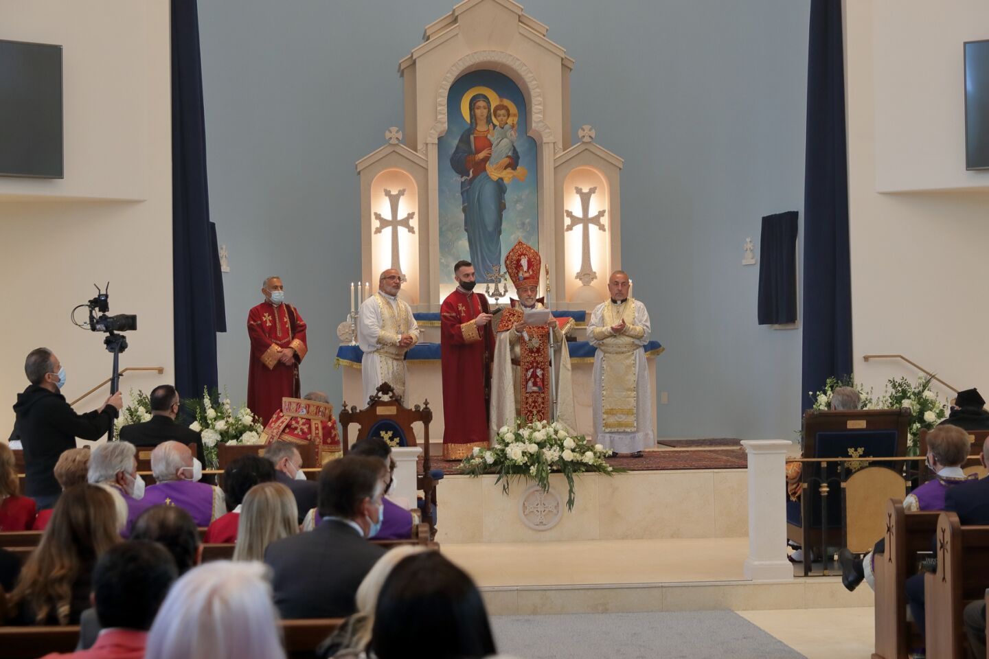 The consecration and church naming ceremony for the new Armenian Church in San Diego