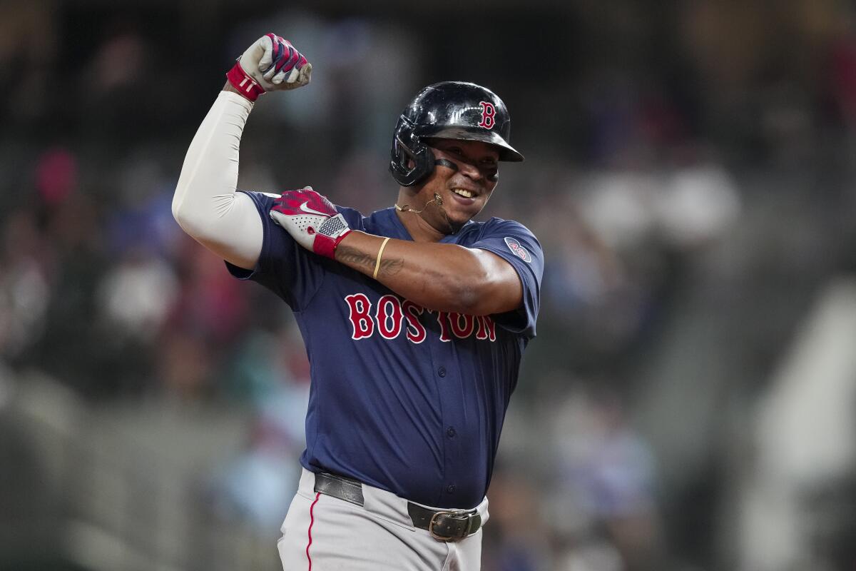 Rafael Devers, de los Medias Rojas 