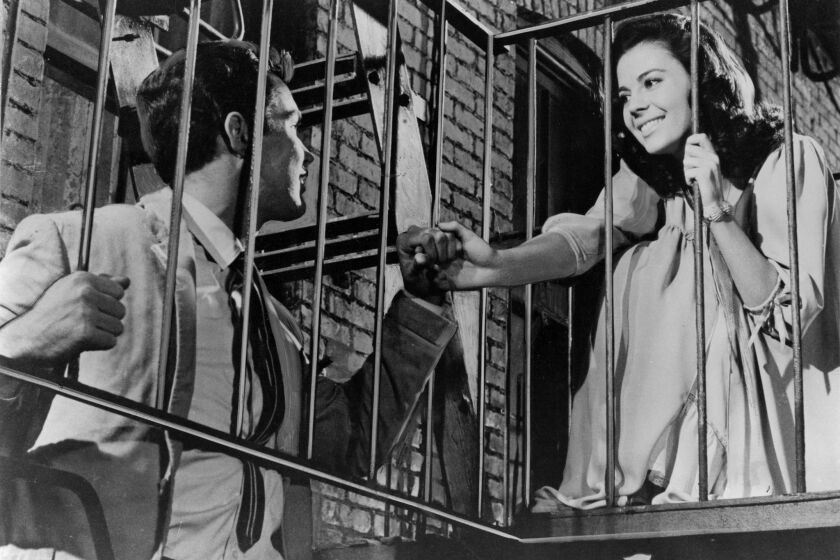 Natalie Wood, right, and Richard Beymer in "West Side Story."