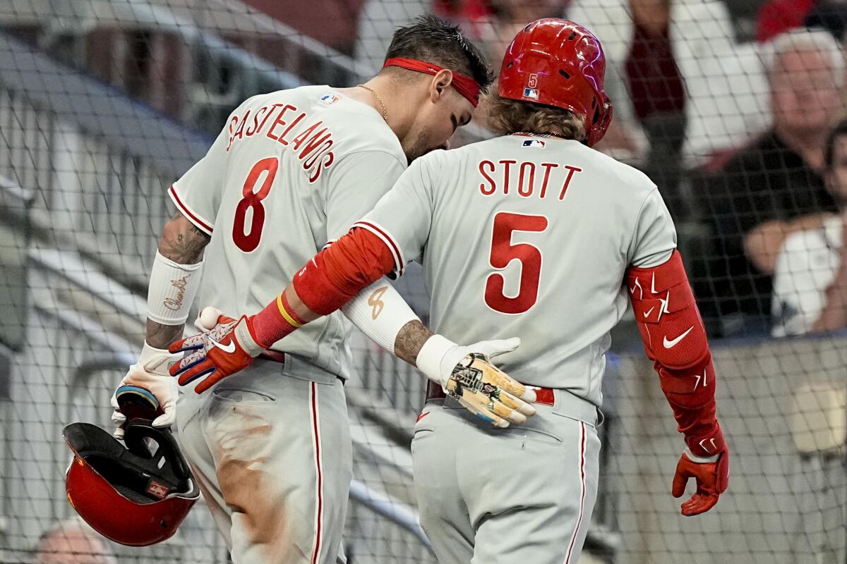 Bryson Stott keeps finding ways to help the Phillies win games