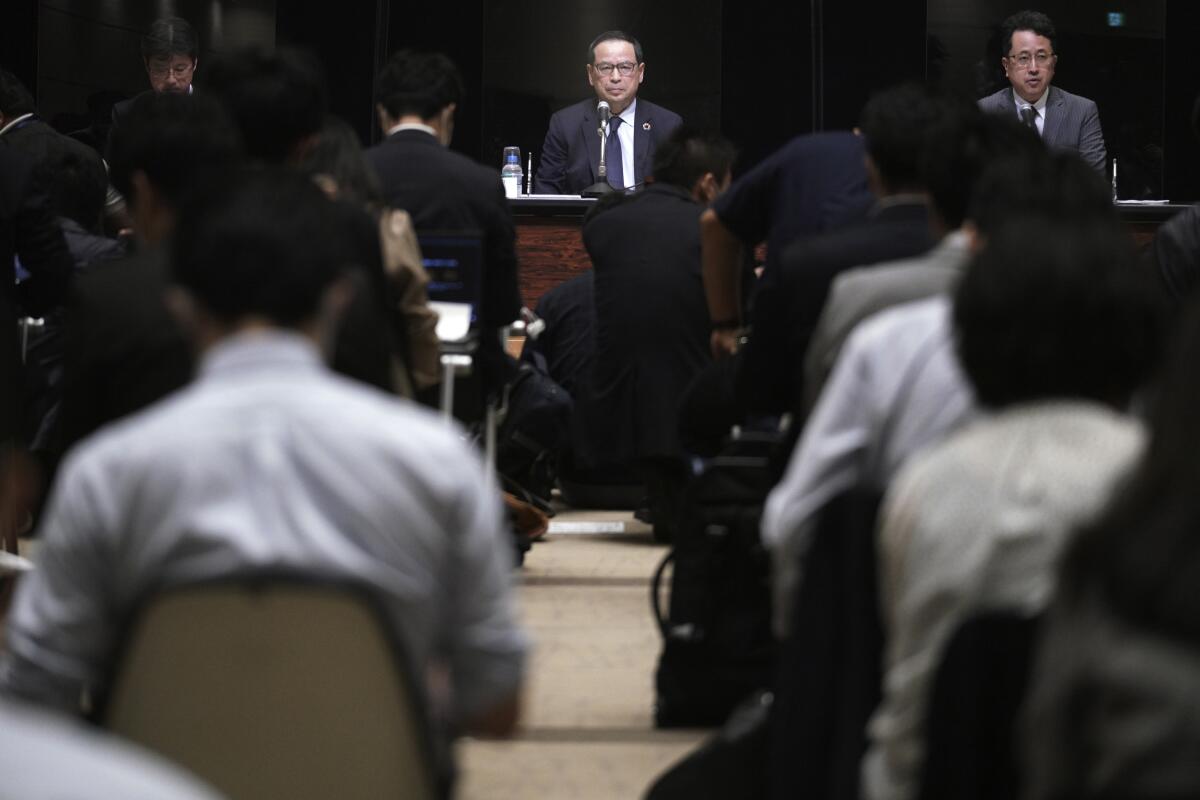 Koichiro Miyahara, president and CEO of the Tokyo Stock Exchange