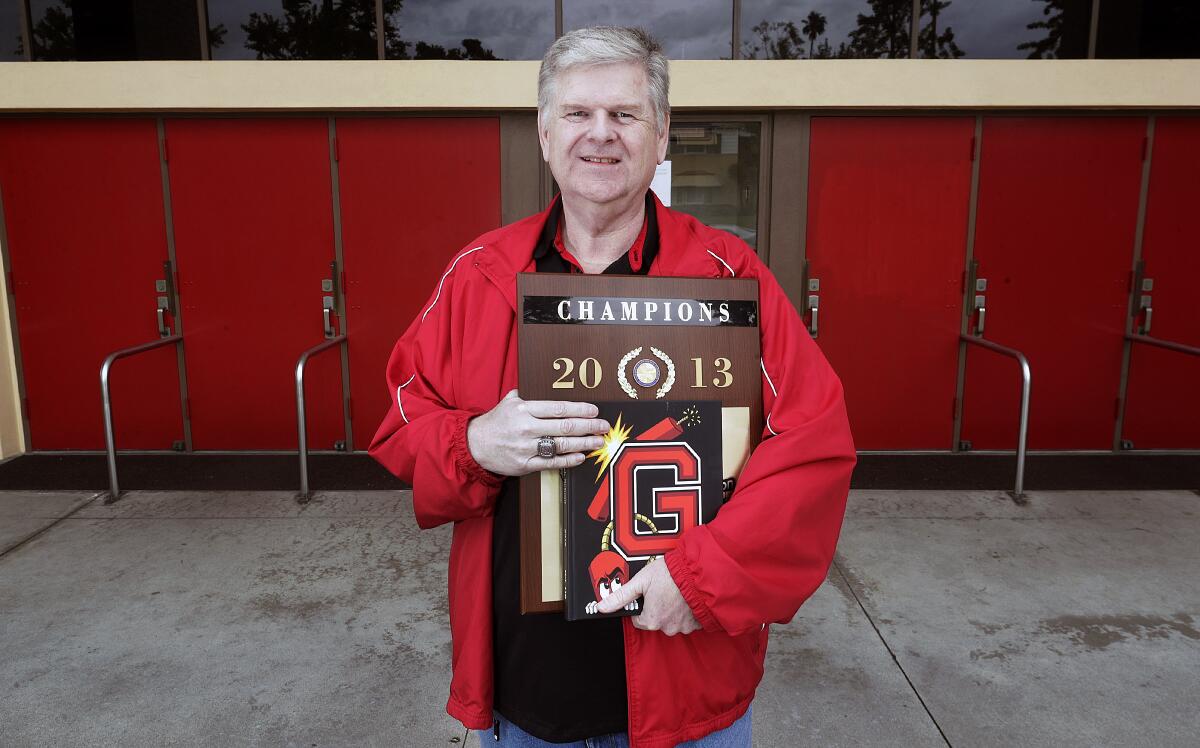 Glendale High co-athletic director Pat Lancaster saw the Nitros win two CIF Southern Section championships. The boys' water polo team won a title in 2013 and the girls' squad captured a crown in 2017.