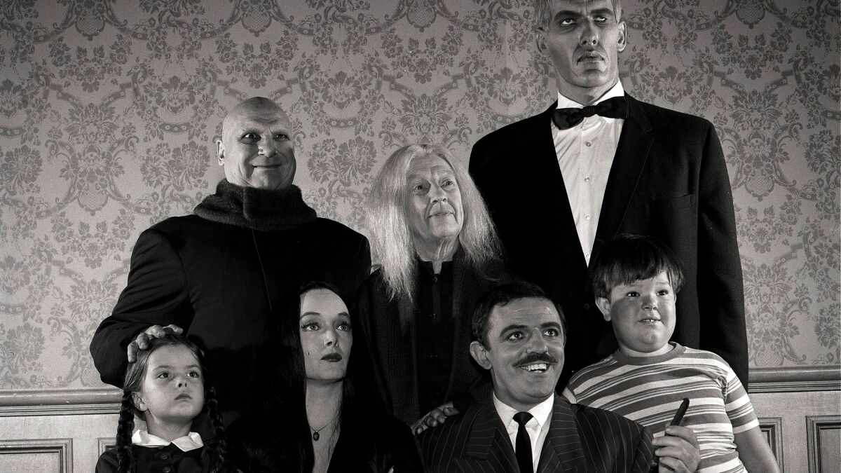 The Addams Family' become cartoons again with animated feature - Los  Angeles Times