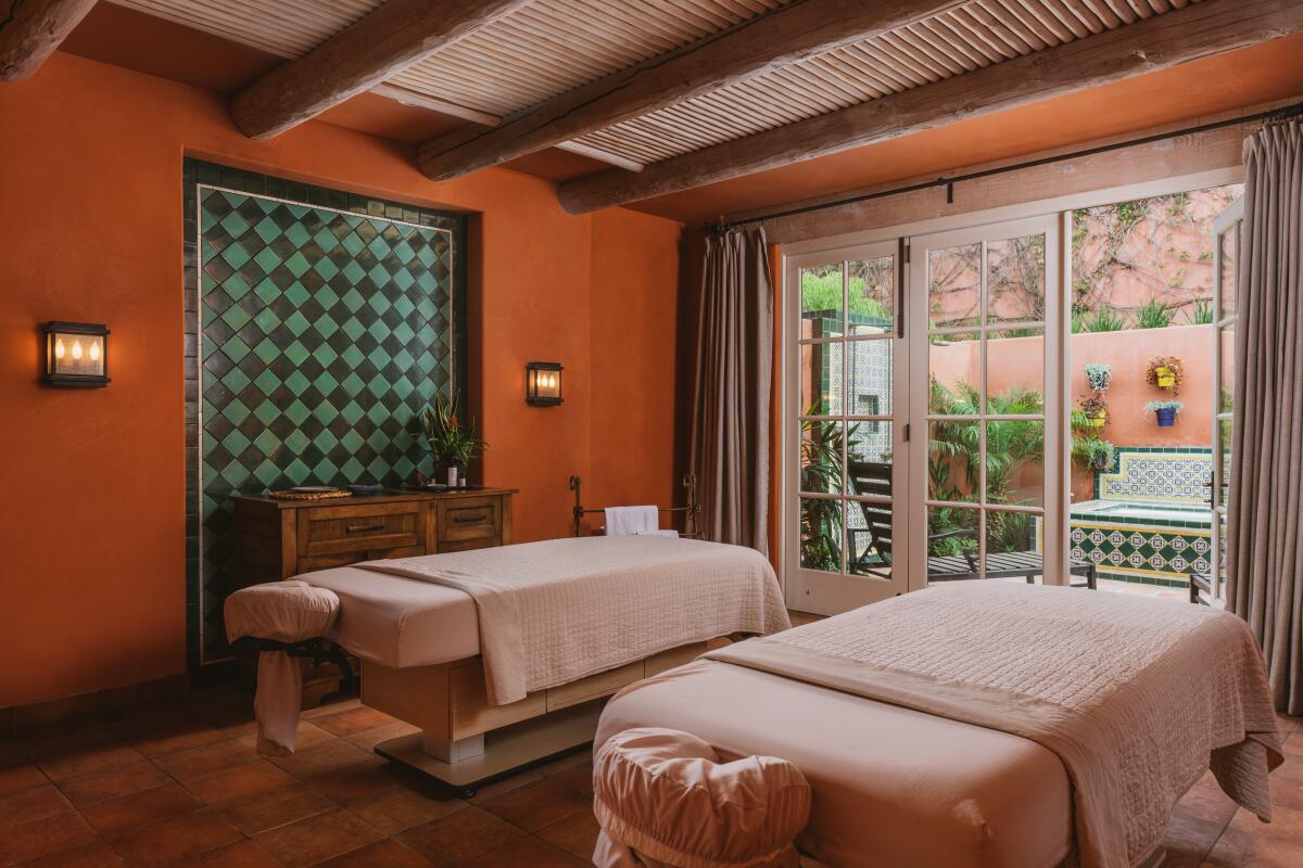 Rancho Valencia Spa recently completed a renovation.