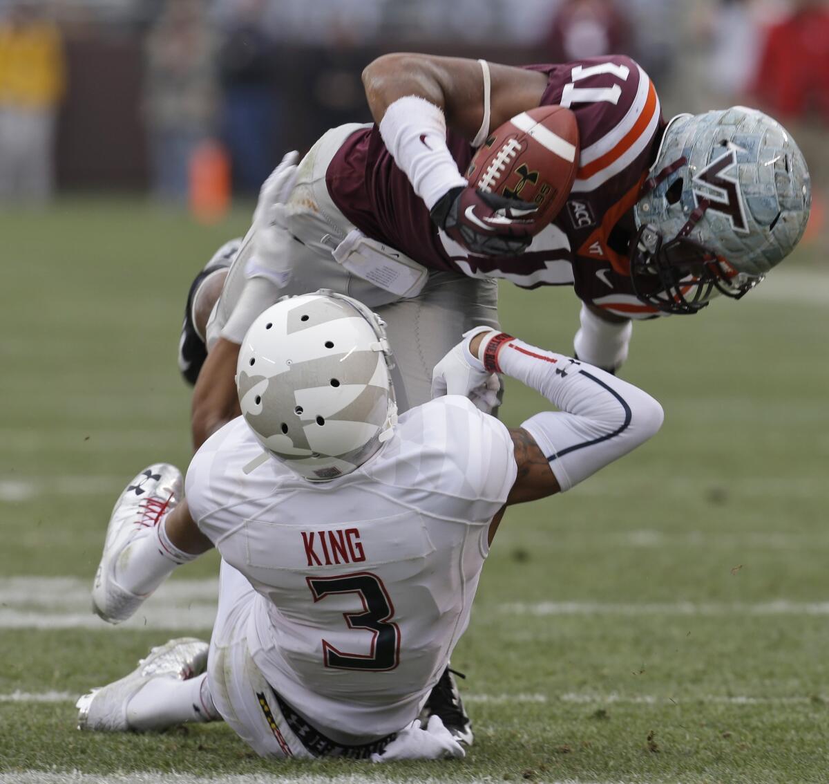 The cornerback position goes three days deep, which means there will be decent options like Virginia Tech’s Kendall Fuller (pictured) and Southeast Louisiana’s Harlan Miller available on day two, and talents like LSU’s Rashard Robinson and FIU’s Richard Leonard available in the later round. Teams in need of cornerback help won’t have to rush to take one.