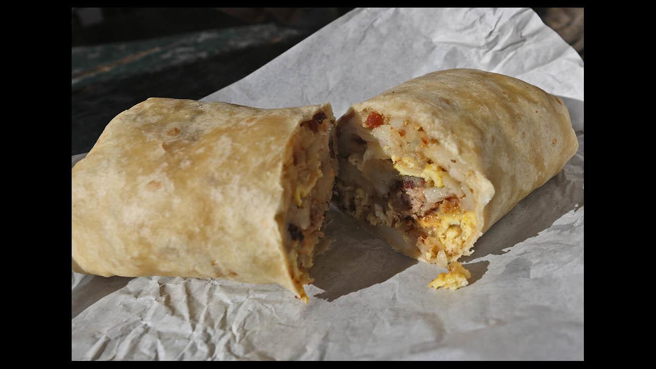 Photo Gallery: Corner Cottage breakfast burritos