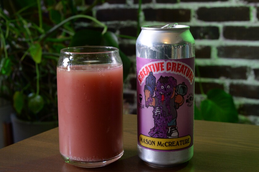 Mason McCreature, a smoothie sour ale from Creative Creature