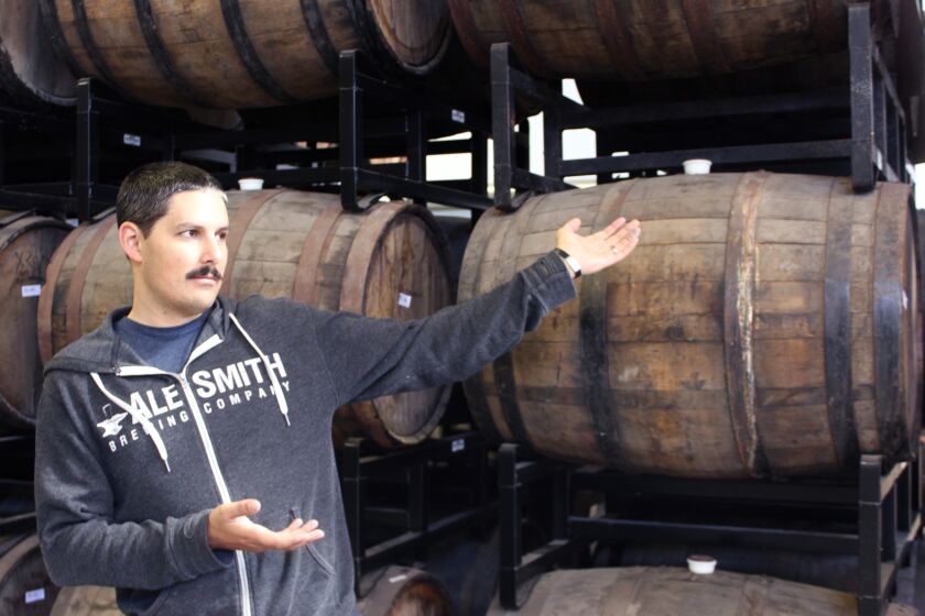 Ryan Crisp, Director of Brewery Operations for AleSmith.